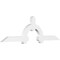 Ekena Millwork Ericson Architectural Grade PVC Gable Bracket, 108"W x 31 1/2"H x 4"D x 6"F, 7/12 Pitch GBP108X32X0406ERI00 - alternate 1